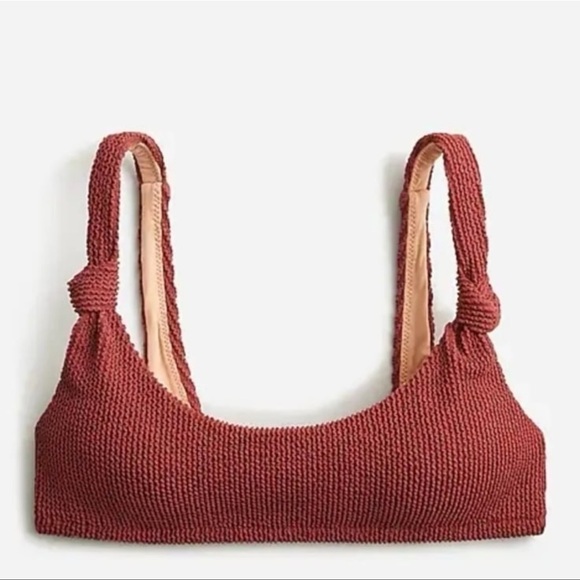 J. Crew Other - J Crew PLUS size Scrunchie Bikini - Terra Cotta - NEW - XXL